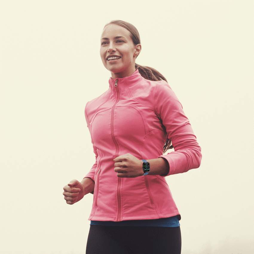 Volkano Chroma Series Smartwatch with Black Strap thumbnail 55