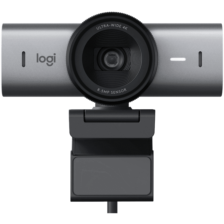 Logitech MX Brio 4K Ultra HD Webcam – Graphite
