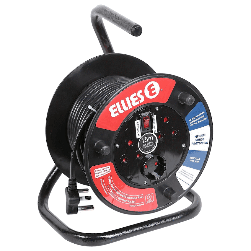 Ellies Heavy Duty Medium Surge Extension Reel-30M