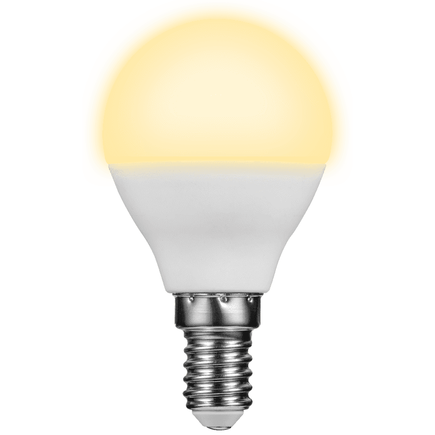 Ellies 5w G45 Residential Golfball Stick Bulb E14 WW