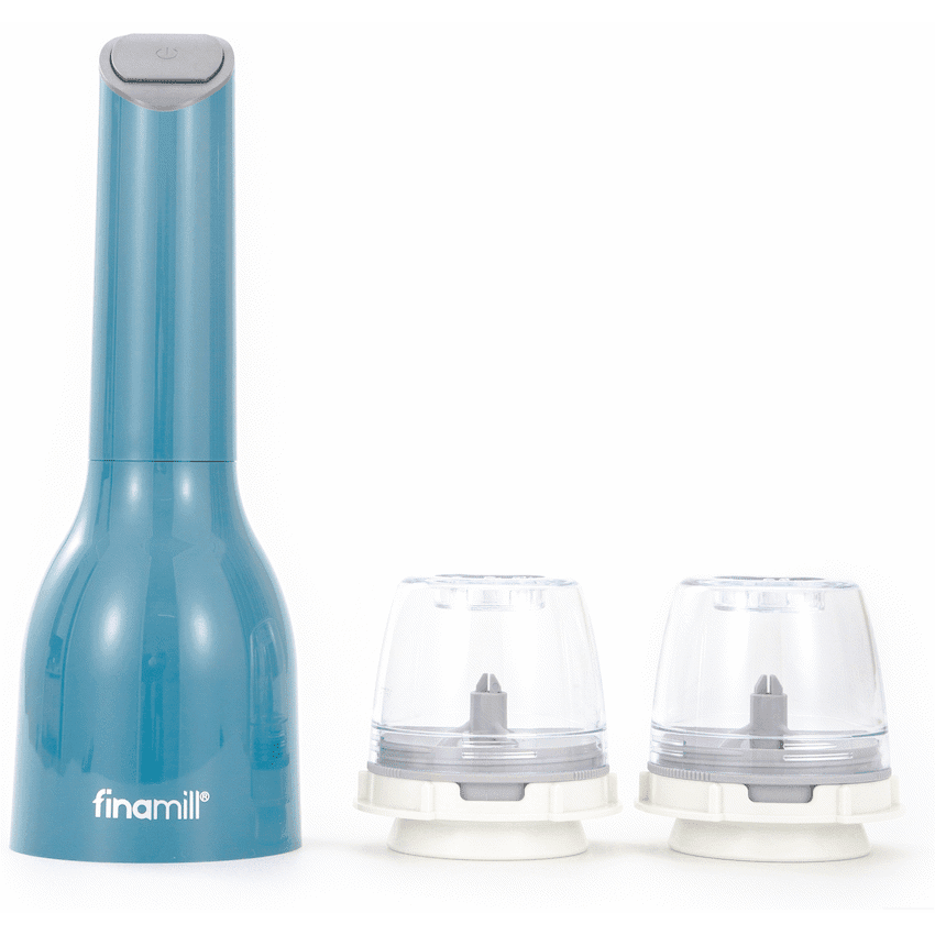 Finamill Battery Operated Grinder – Ocean Blue