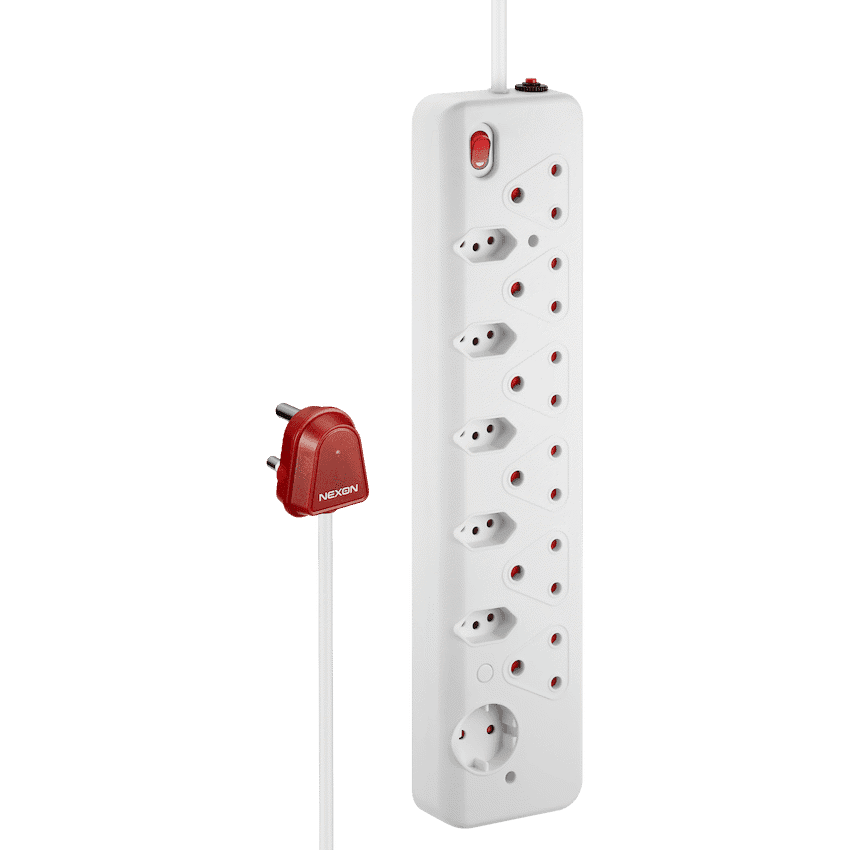 Nexon 12 Way High Surge Multiplug 0.5M