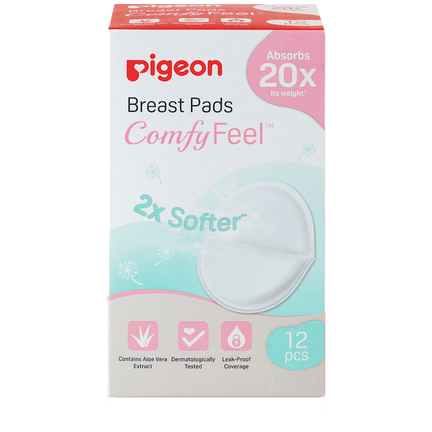 Pigeon Breast Pads Comfy Feel 12 Pc Pack