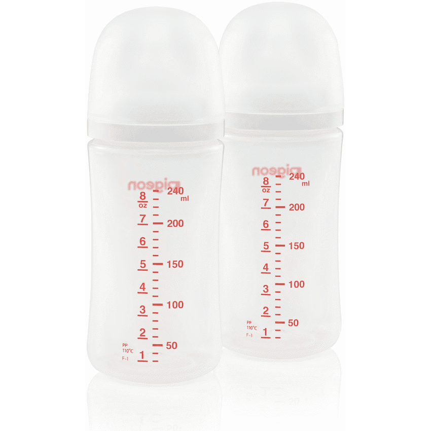 Pigeon SofTouch Nursing Bottle 240ml – Twin Pack