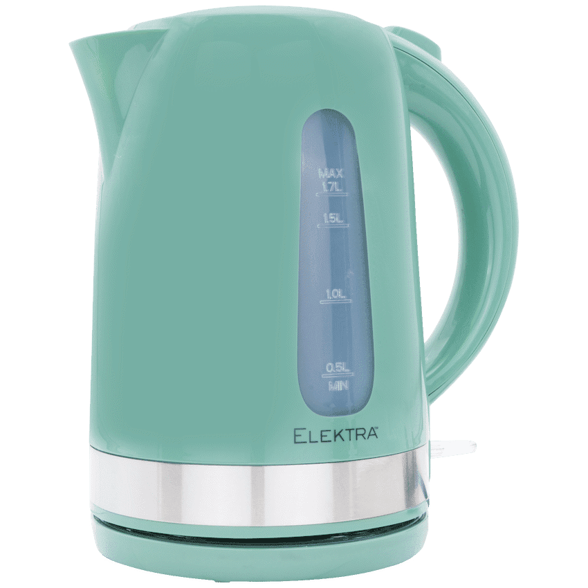 Elektra 2200w 1.7l Plastic Kettle – Green