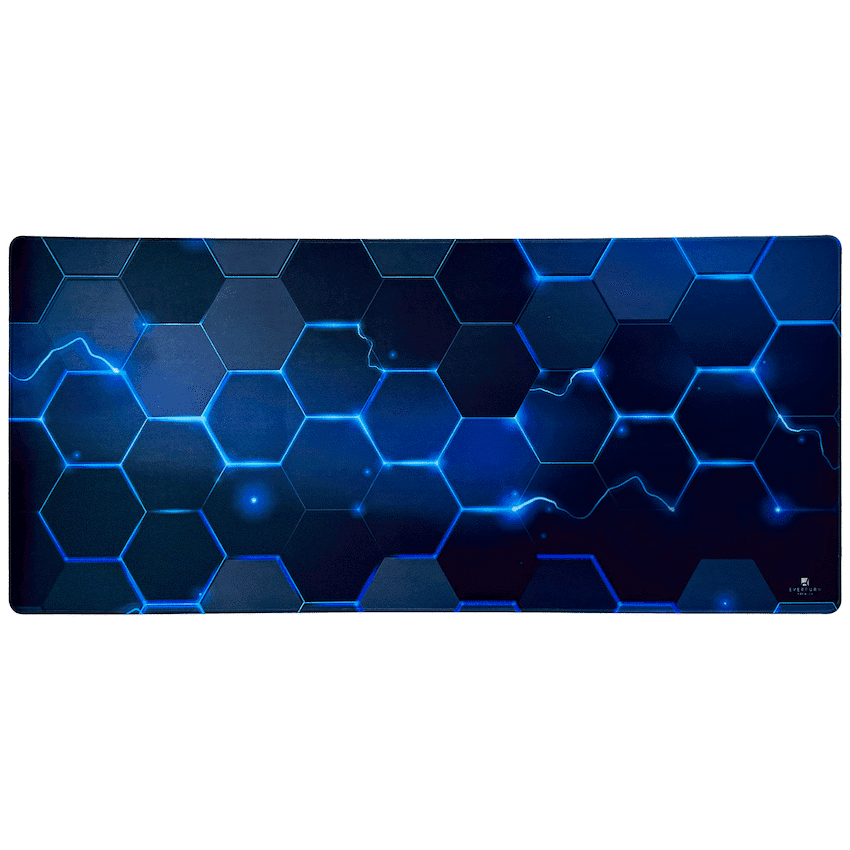 Everfurn Premium Geometric Large Desk Mat – Non-Slip – Polyester
