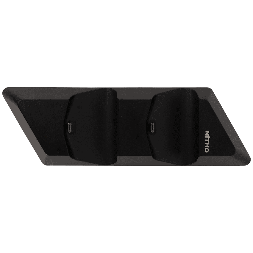 Nitho PS4 Smart Charging Station – For 2 PS4 Controllers – Charging Cable 1m