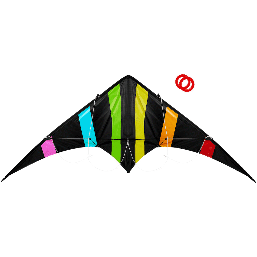 Quest Dual Line Delta Stunt 180cm Kite – Multi