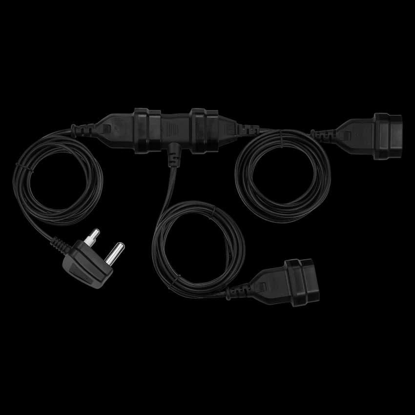 Switched Easy Cable Extender Daisy Chain Kit 6m Total