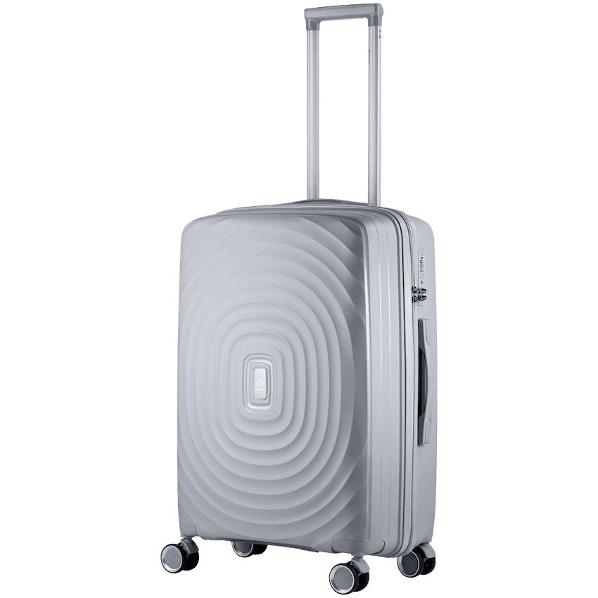Travelwize Ripple PP 4-Wheel Spinner 65cm Luggage – Platinum
