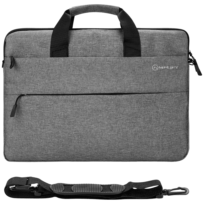 Amplify Cuba 15.6″ Laptop Shoulder Bag Black thumbnail 6