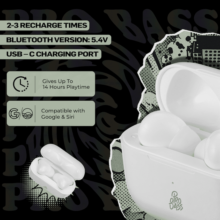 Pro Bass Pulse Buds True Wireless Earphones with Charging Case thumbnail 11