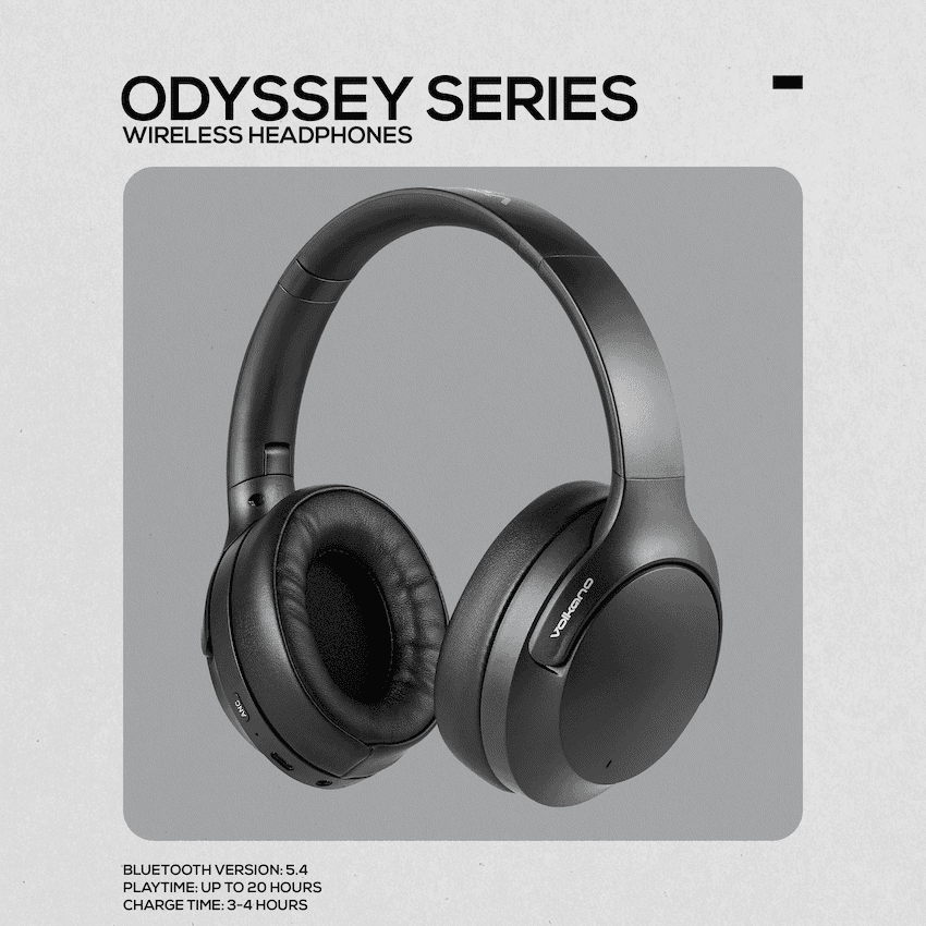Volkano Odyssey ANC Bluetooth Wireless Headphone thumbnail 2