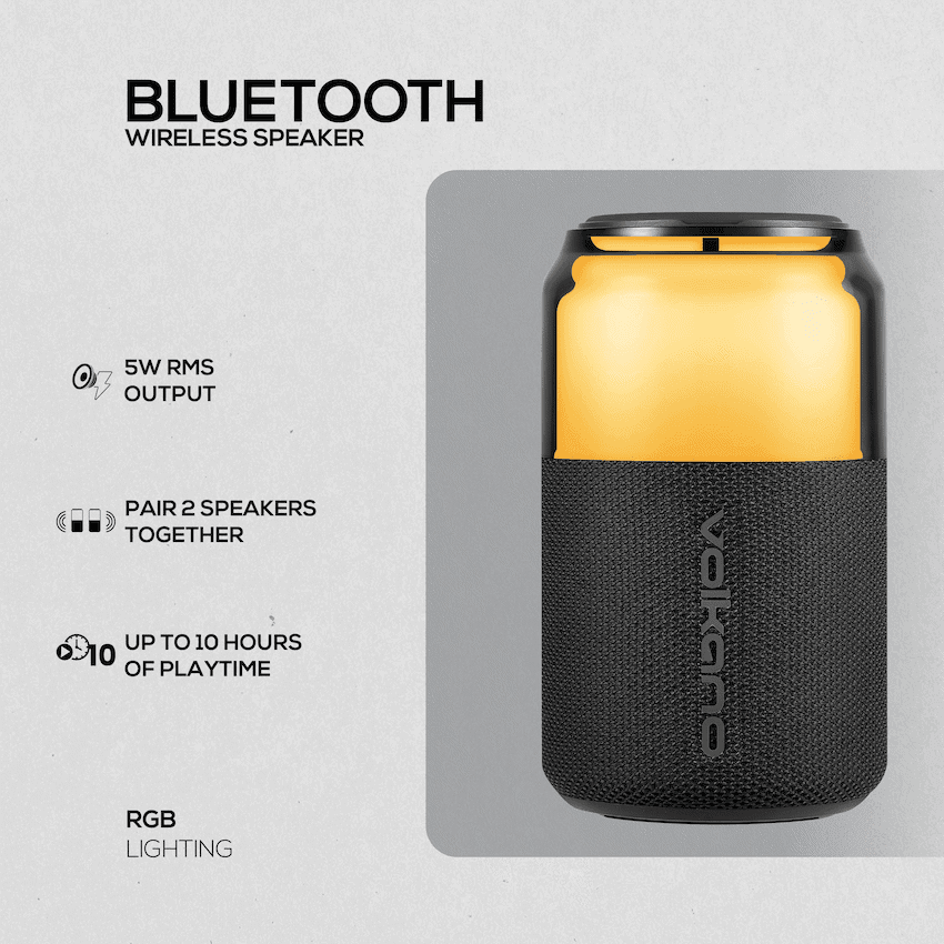 Volkano Neptune Bluetooth Wireless Speaker thumbnail 3