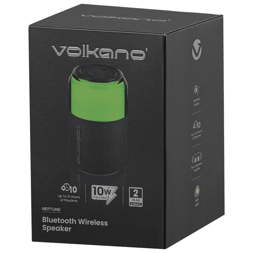 Volkano Neptune Bluetooth Wireless Speaker thumbnail 7