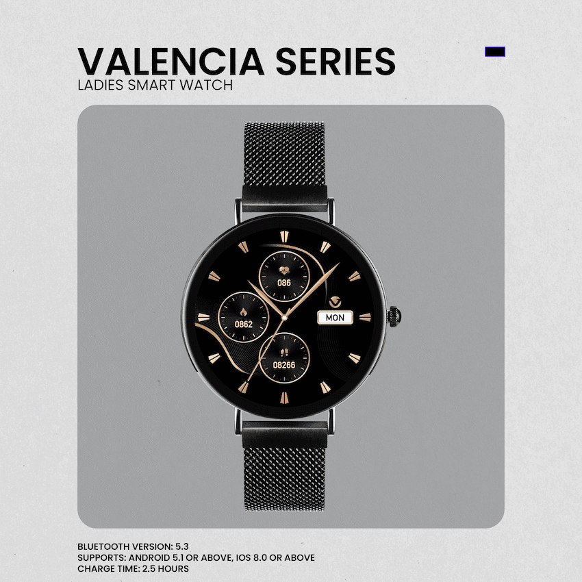 Volkano Valencia Series Ladies Smart Watch thumbnail 12