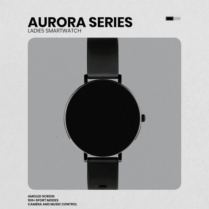 Volkano Aurora Series Ladies Smart Watch thumbnail 4