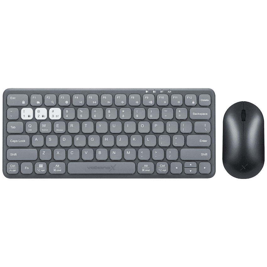 VolkanoX Blaze Bluetooth Wireless Keyboard and Mouse Combo