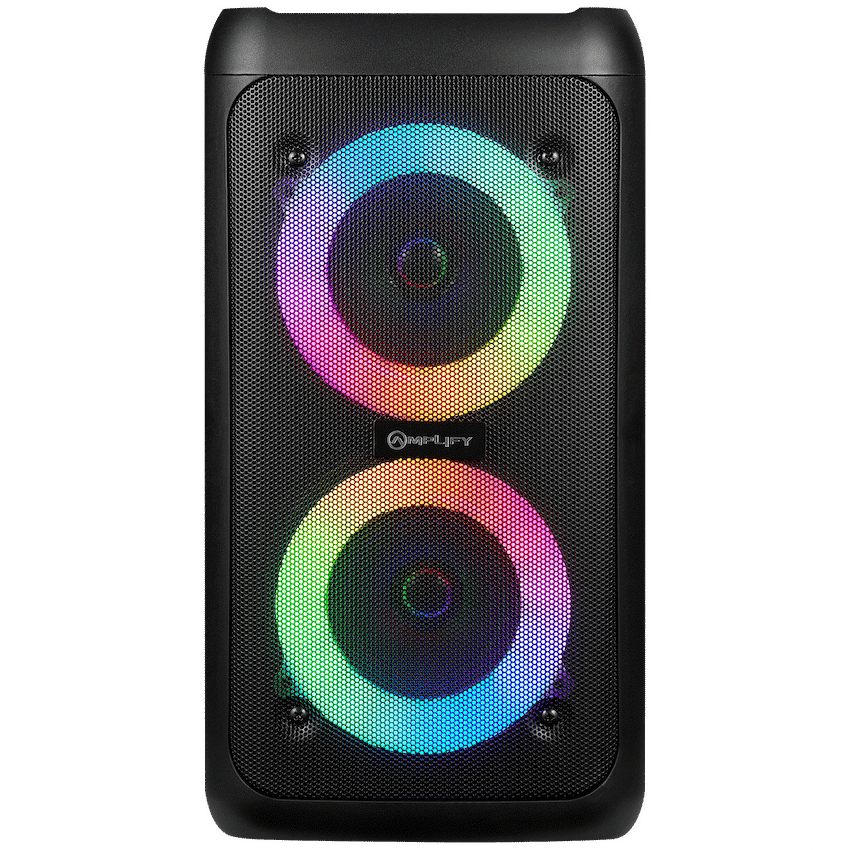 Amplify Mini Megavibe Series Dual 3″ Party Speaker – Black