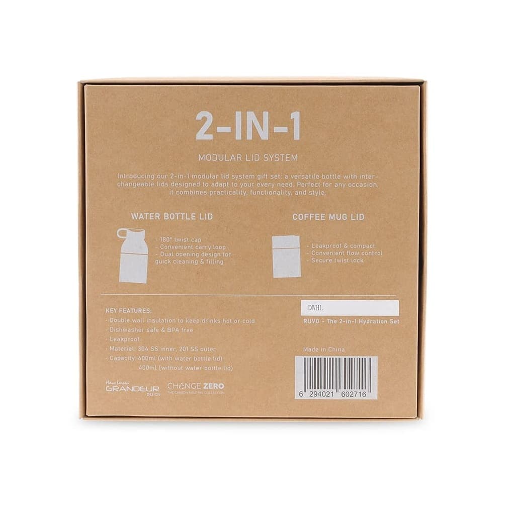 RUVO – CHANGE ZERO 2-in-1 Modular Hydration Gift Set thumbnail 8