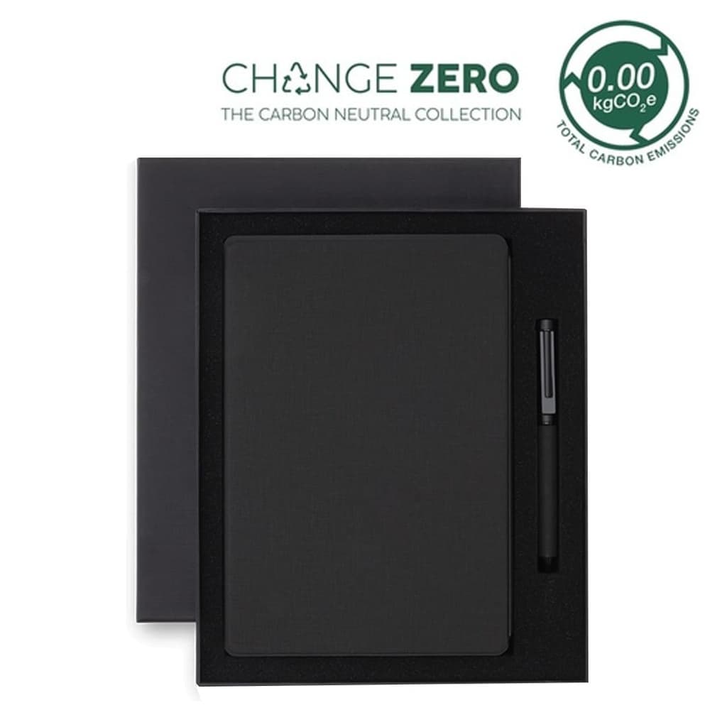 VARDIM – CHANGE ZERO Sustainable Gift Set with Refillable Notebook & Pen