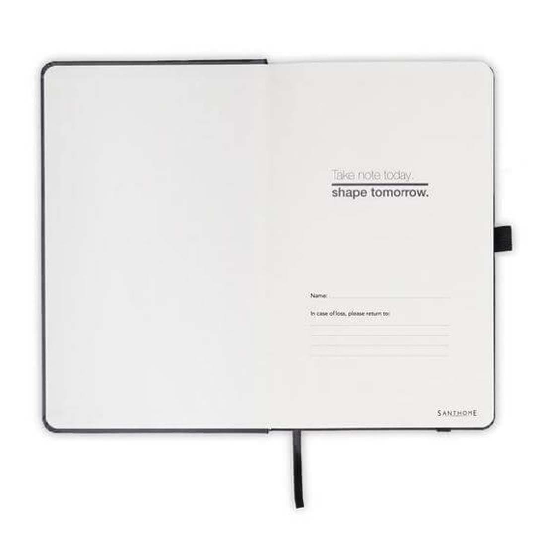 BARON – Santhome Expanded A5 Hard Cover Notebook – Black
