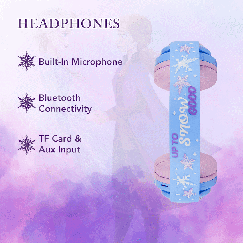 Disney Frozen 3D Bluetooth Headphones thumbnail 2