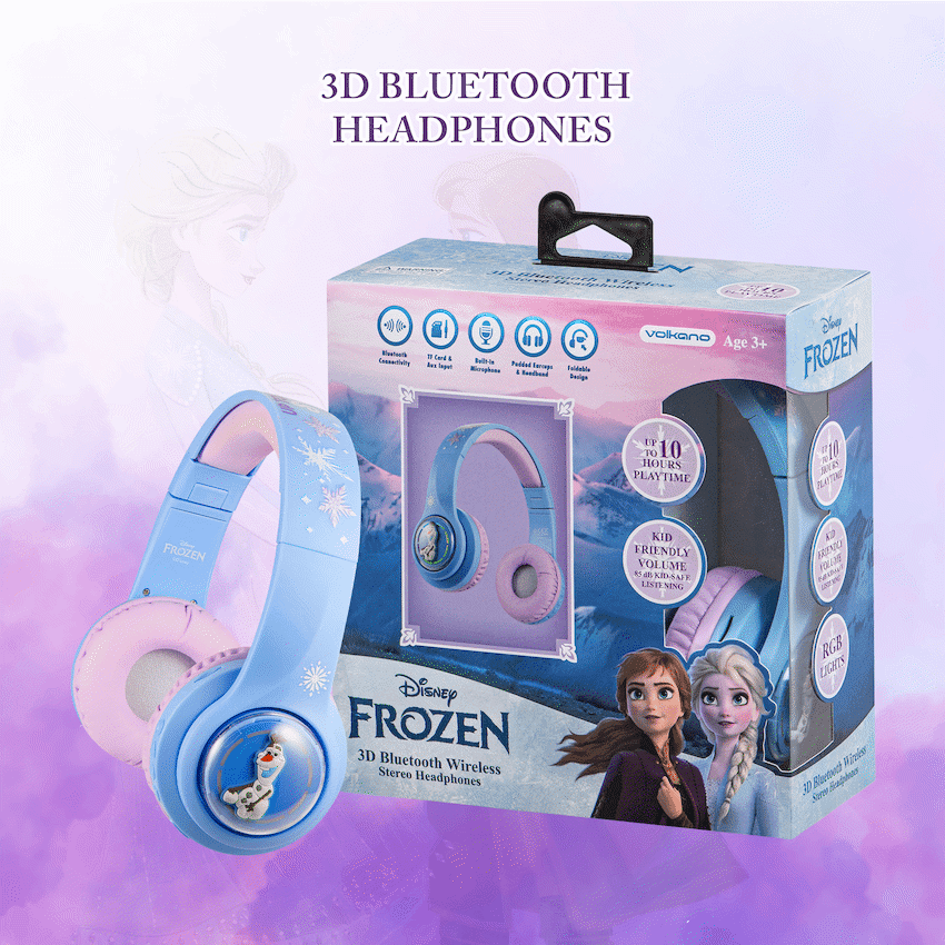 Disney Frozen 3D Bluetooth Headphones thumbnail 6