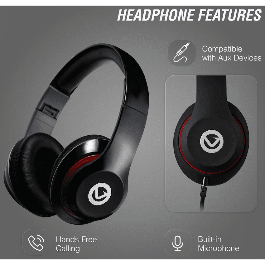 Volkano Falcon Headphones with Microphone thumbnail 3