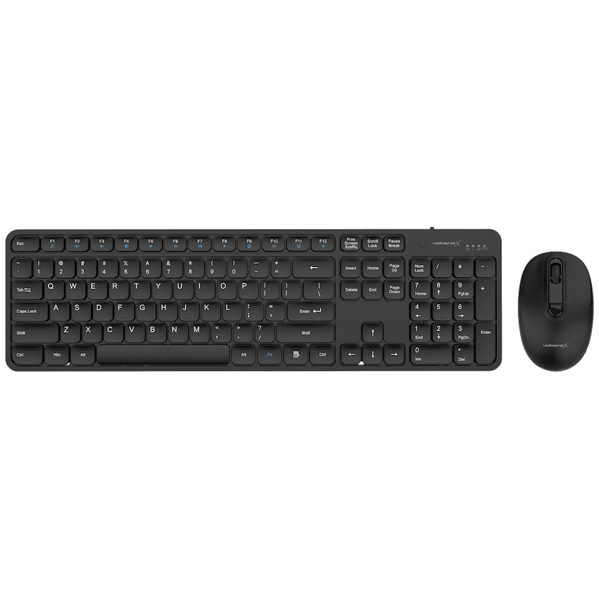 VolkanoX Garnet Bluetooth Wireless Keyboard and Mouse Combo thumbnail 4
