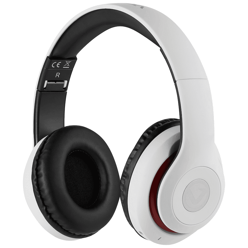Volkano Impulse Series Bluetooth Headphones – White