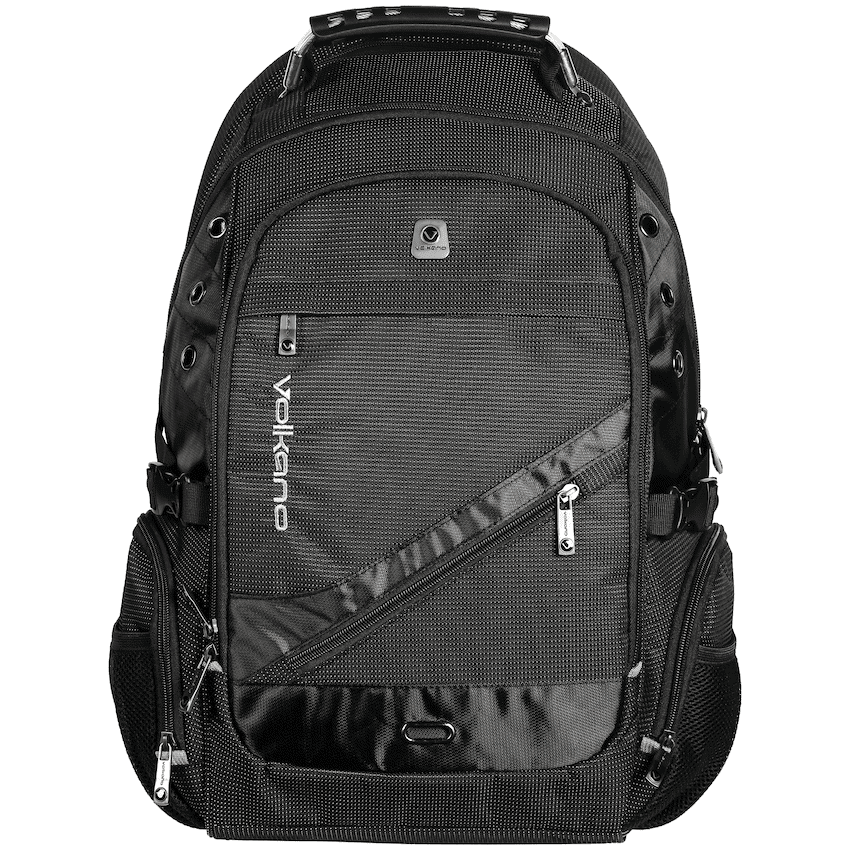 Volkano G-Unit Backpack – Black/Grey/Turquoise