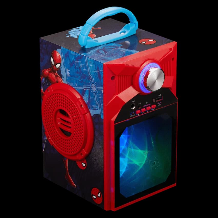 Marvel Avengers Galaxy LED Stars Karaoke Machine with Microphone thumbnail 10