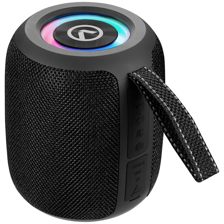 Amplify Oasis 2.0 Series Portable Bluetooth Speaker – Black