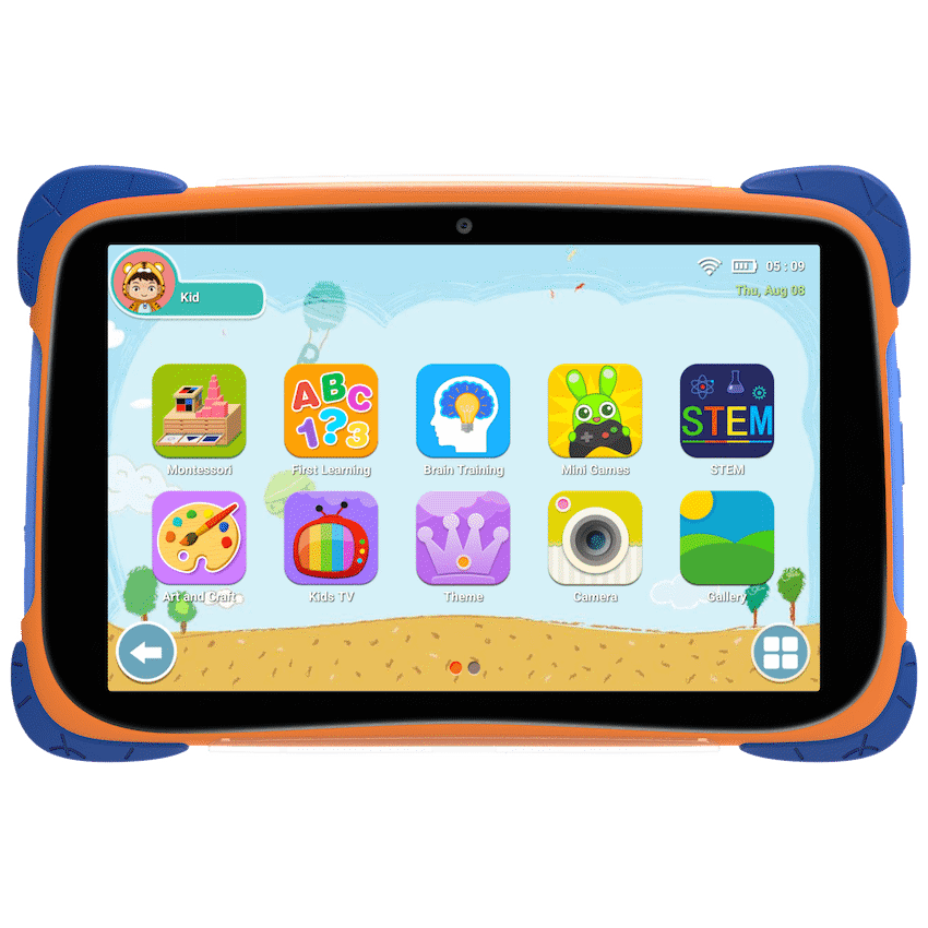 Volkano 10″ tablet with Iwawa software Android 15