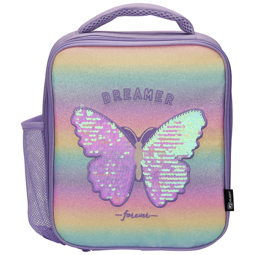 Quest Butterfly Deluxe Lunch Cooler – Purple