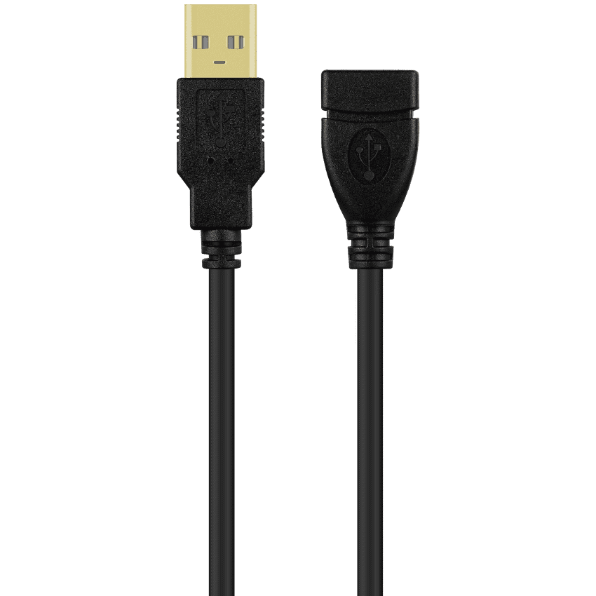 Volkano Extend Series USB Extension Cable – 2m – Black
