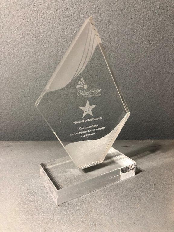 Acrylic Clear Base Diamond 05 – 24cm