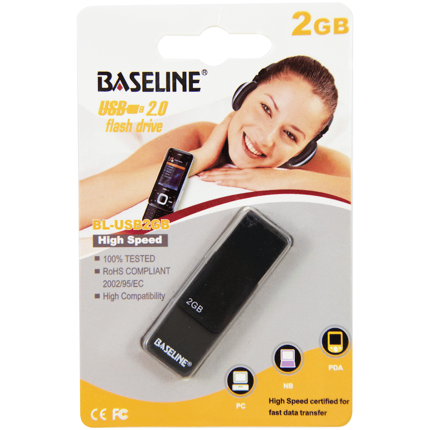Baseline USB 2GB Flash Drive