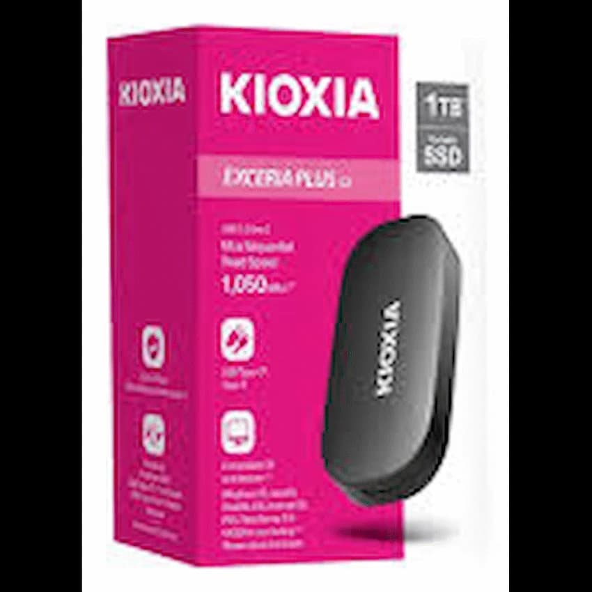 Kioxia Exceria Plus G2 Portable SSD Series, USB 3.2 Gen2 1000gb