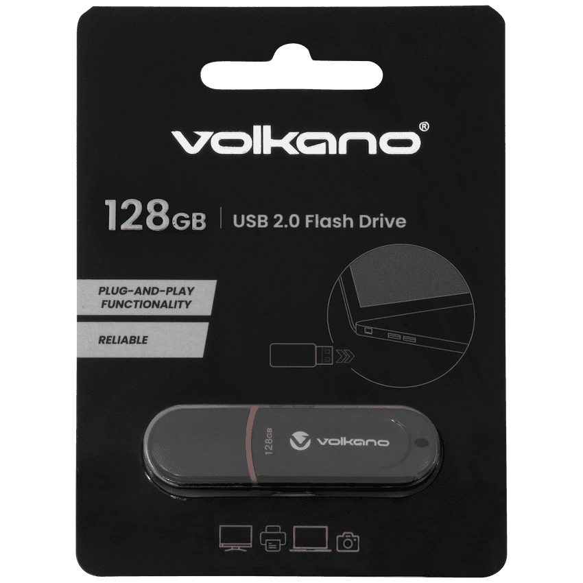 Volkano USB 2.0 Flash Drive 128gb