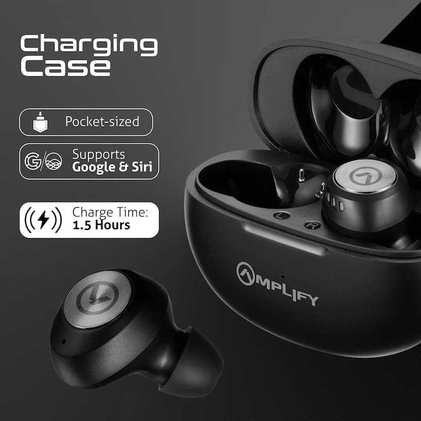 Amplify Zodiac 3 True Wireless Earphones - Black