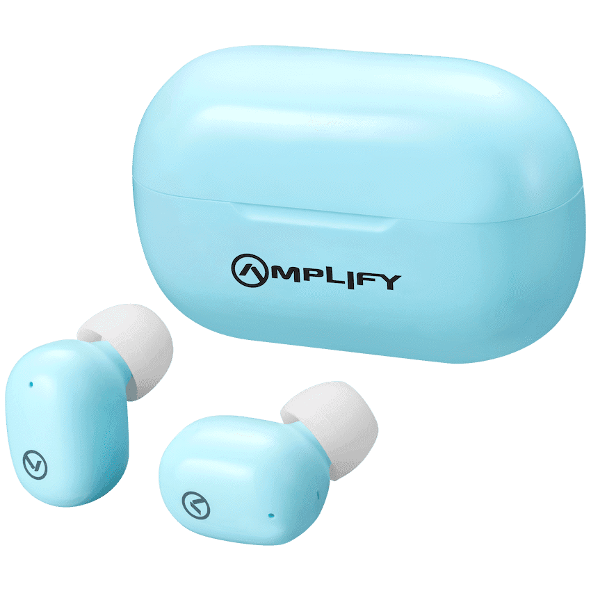 Amplify Zodiac Series TWS Earphones with Charging Case - Blue