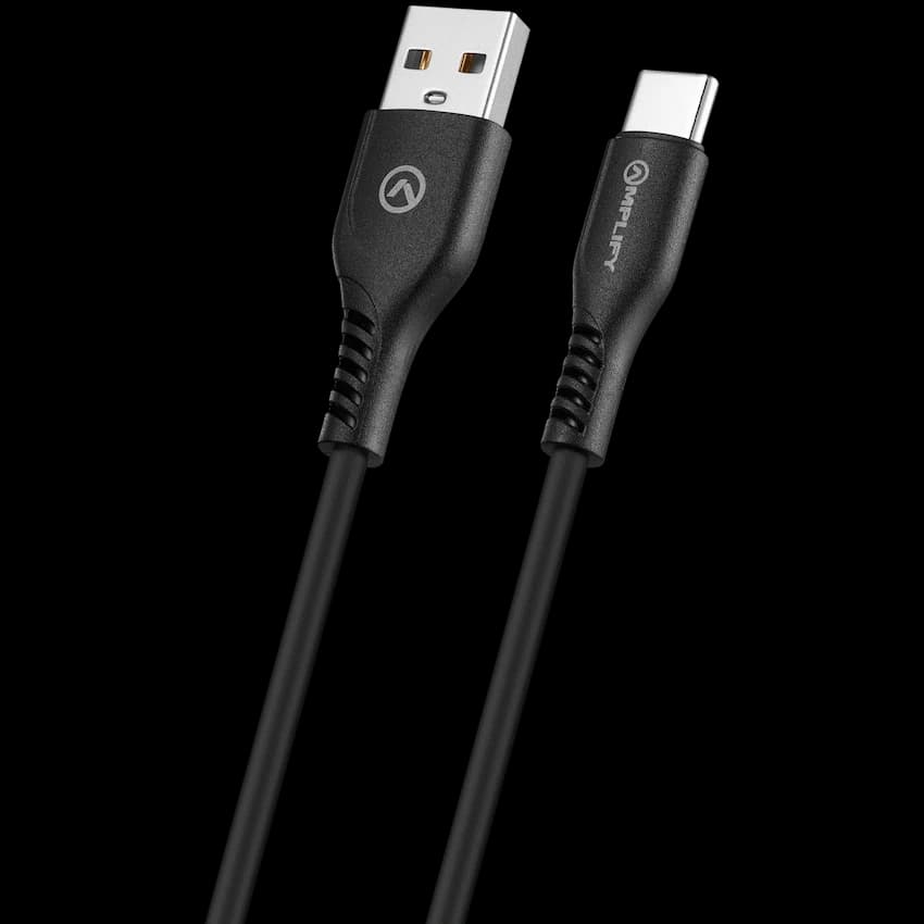 Amplify CoreCharge Series 1.2m USB-C Cable - Black