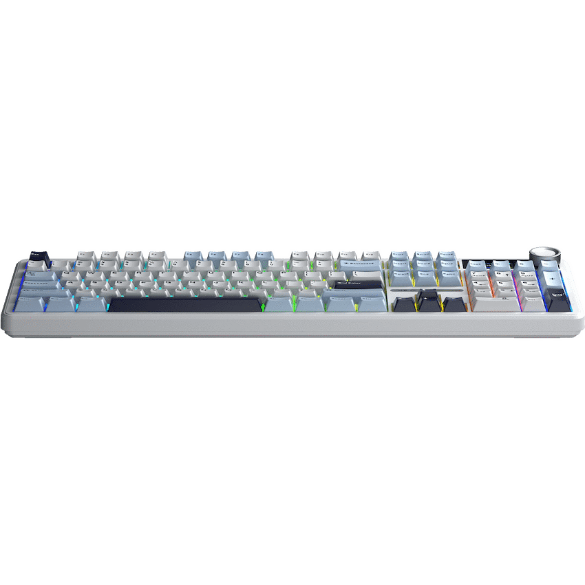 Aula Mechanical Gasket LCD Full Keyboard Multimode - Black/Grey