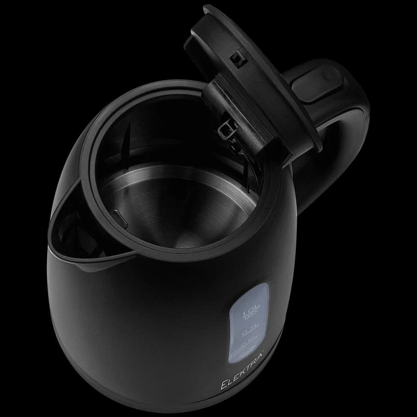 Elektra 1L Plastic Kettle - Black