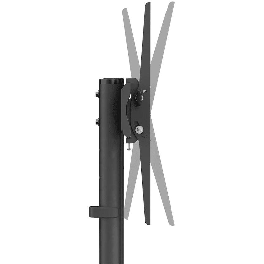 Ellies Solid series Fixed Trolley TV Bracket 37" - 70" TVs