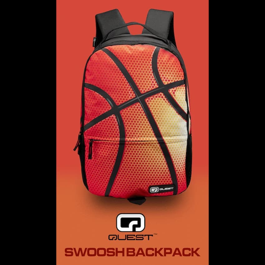 Quest Swoosh Backpack Black