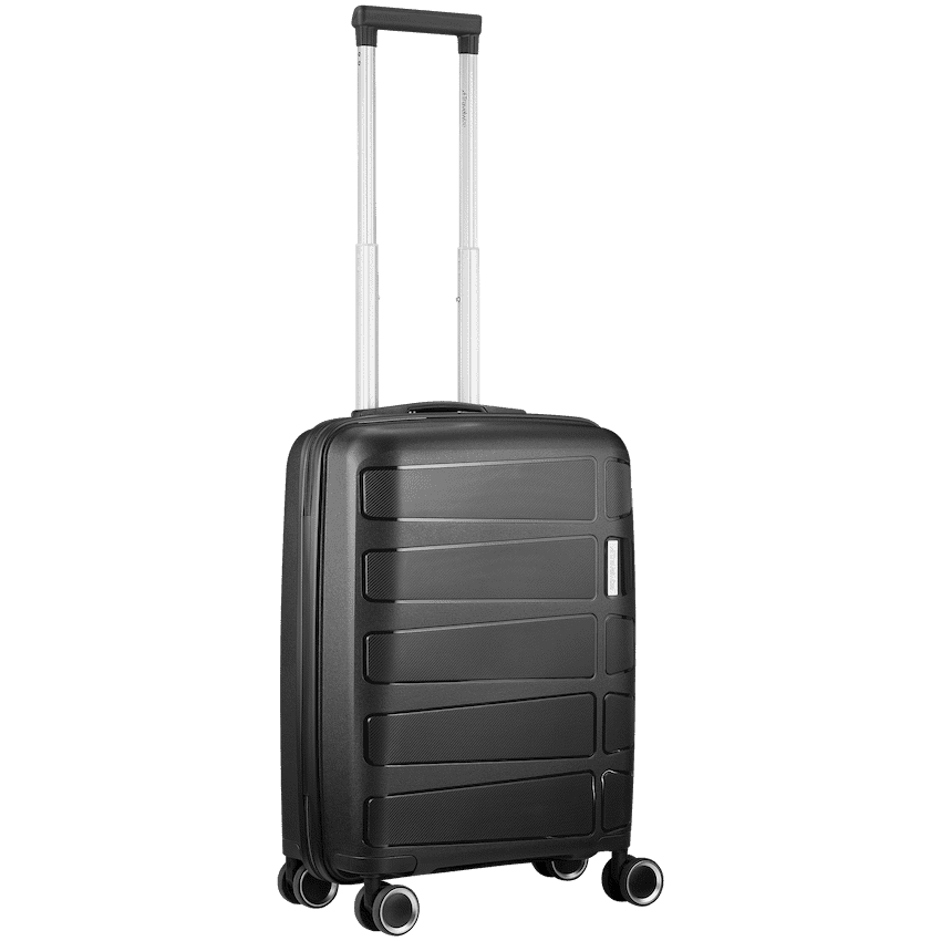 Travelwize Tourer PP 55cm 4-wheel Spinner Luggage Black
