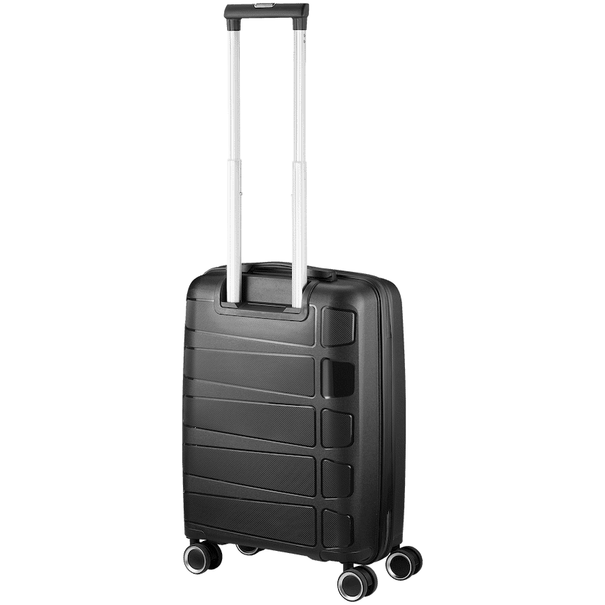 Travelwize Tourer PP 55cm 4-wheel Spinner Luggage Black